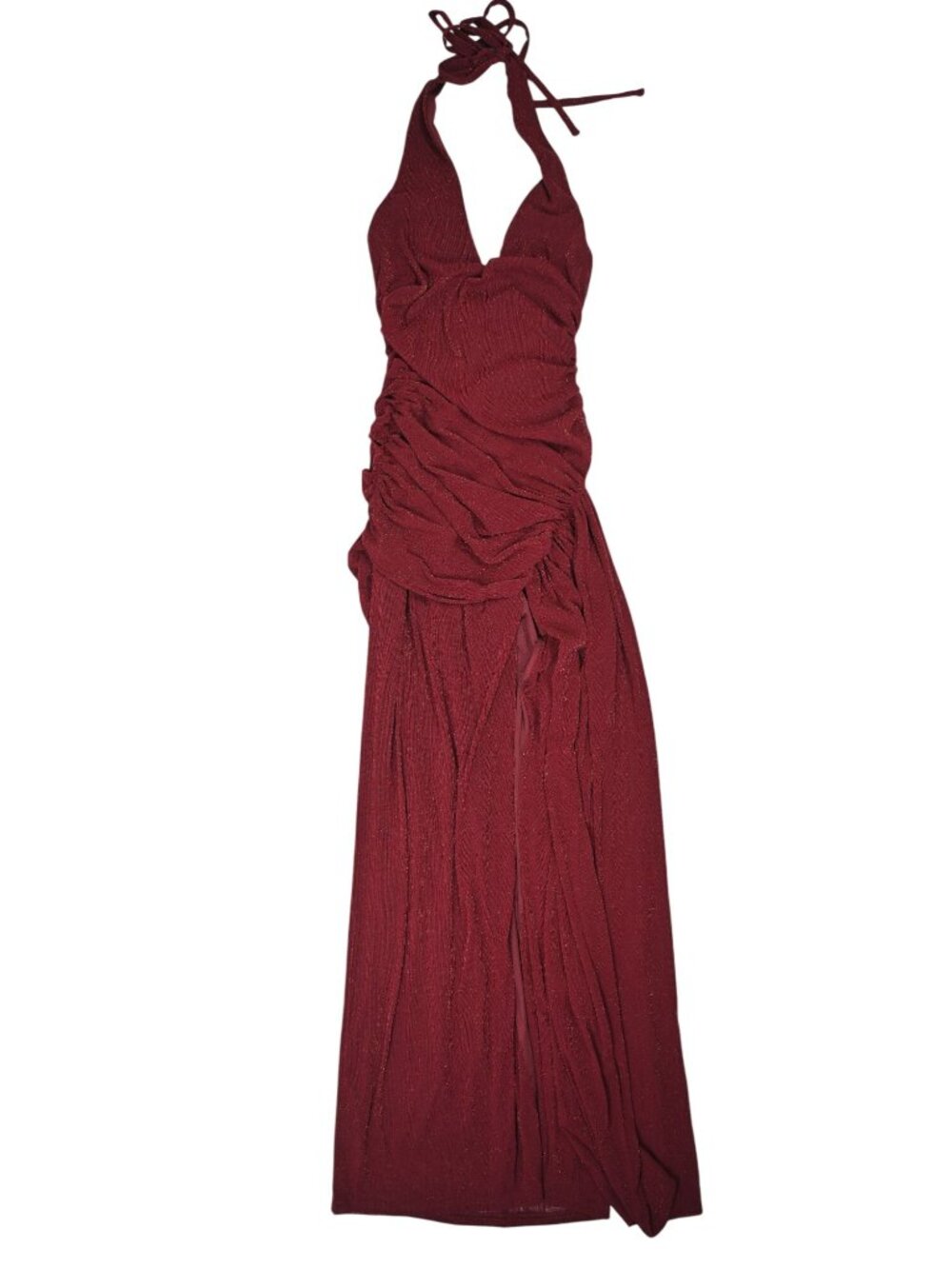 Showpo Coraline Maxi Dress in Wine